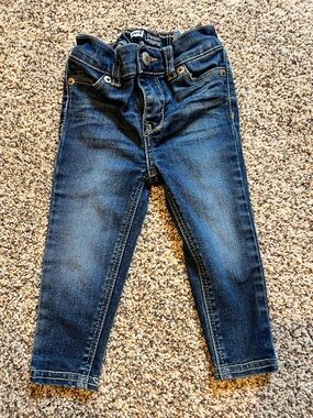 Levi's Kids Dark Blue Denim Leggings